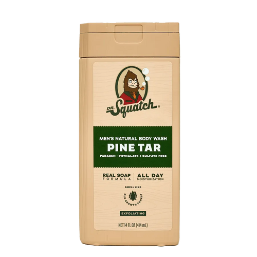 14 oz Pine Tar Exfoliating Body Wash