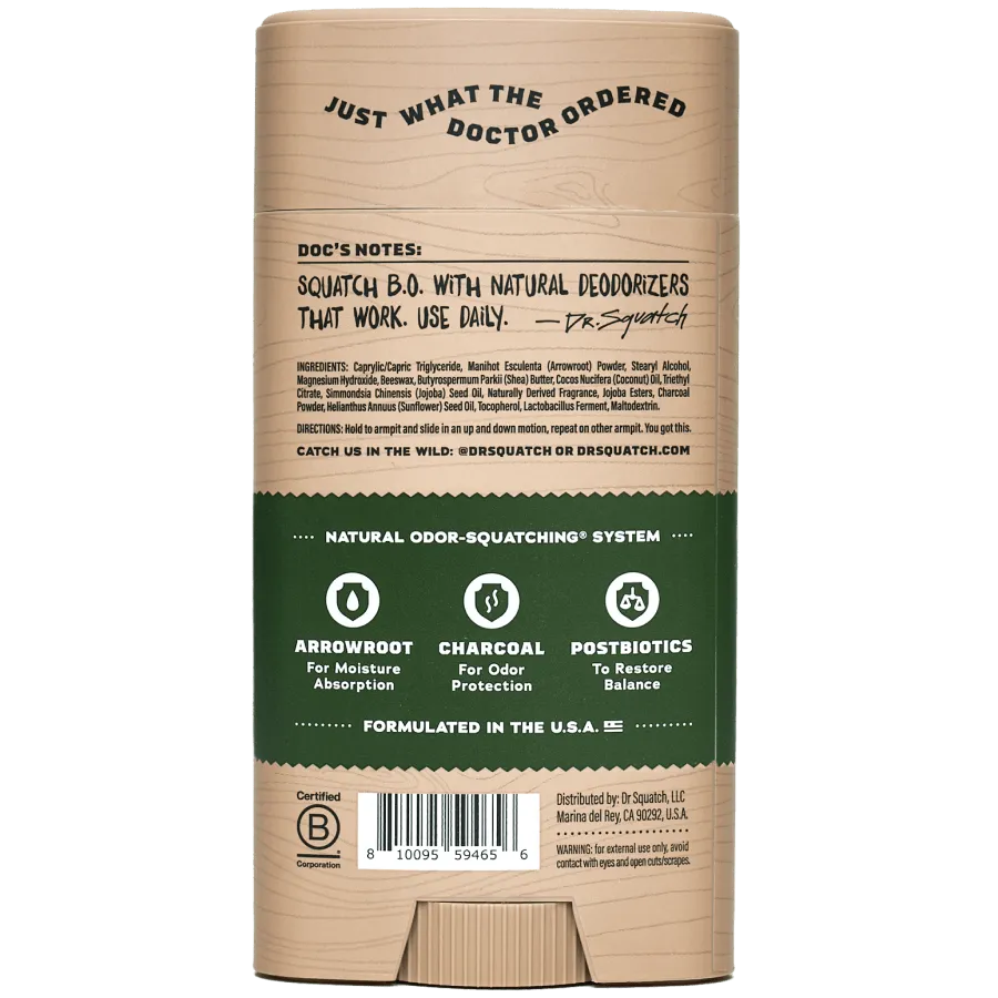 Pine Tar Deodorant