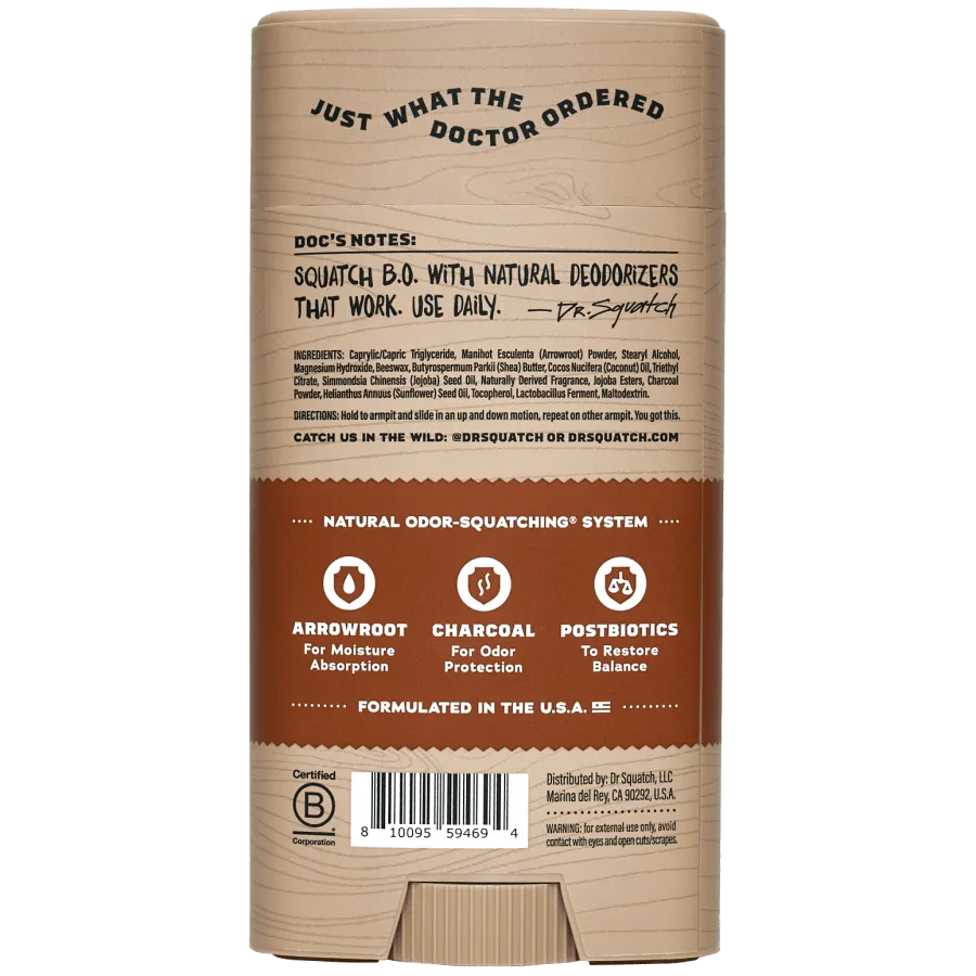 Wood Barrel Bourbon Deodorant