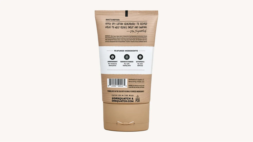 Unscented Dry Lotion