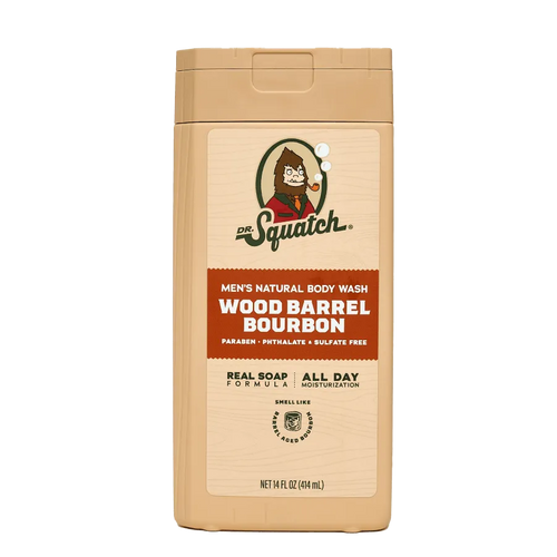 14 oz Wood Barrel Bourbon Body Wash