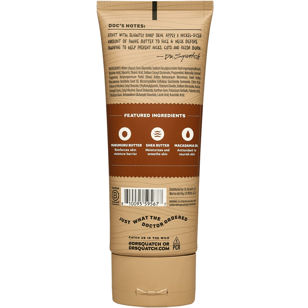 Easy Glide Shave Butter Wood Barrel Bourbon