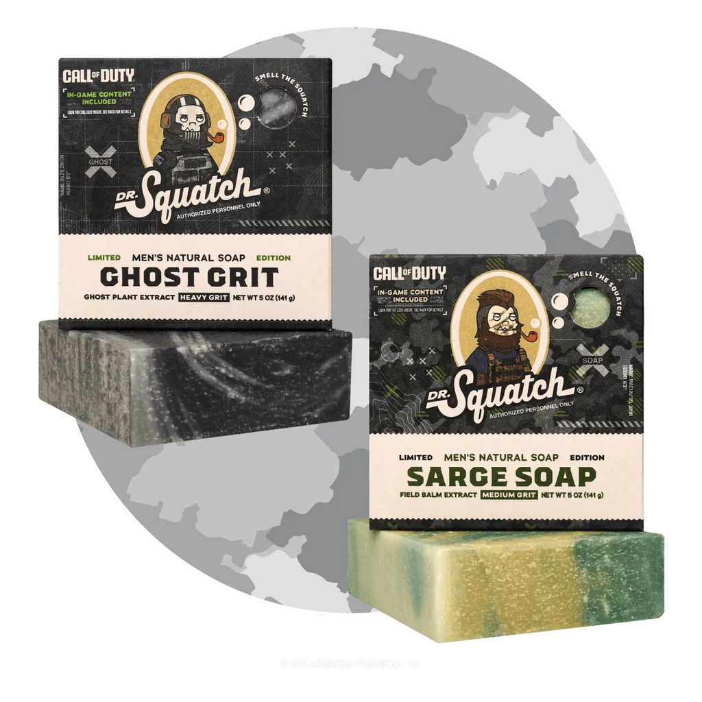 Ghost Grit & Sarge Soap 2-Pack