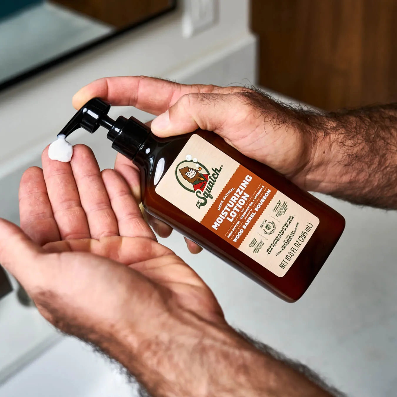 Wood Barrel Bourbon Lotion