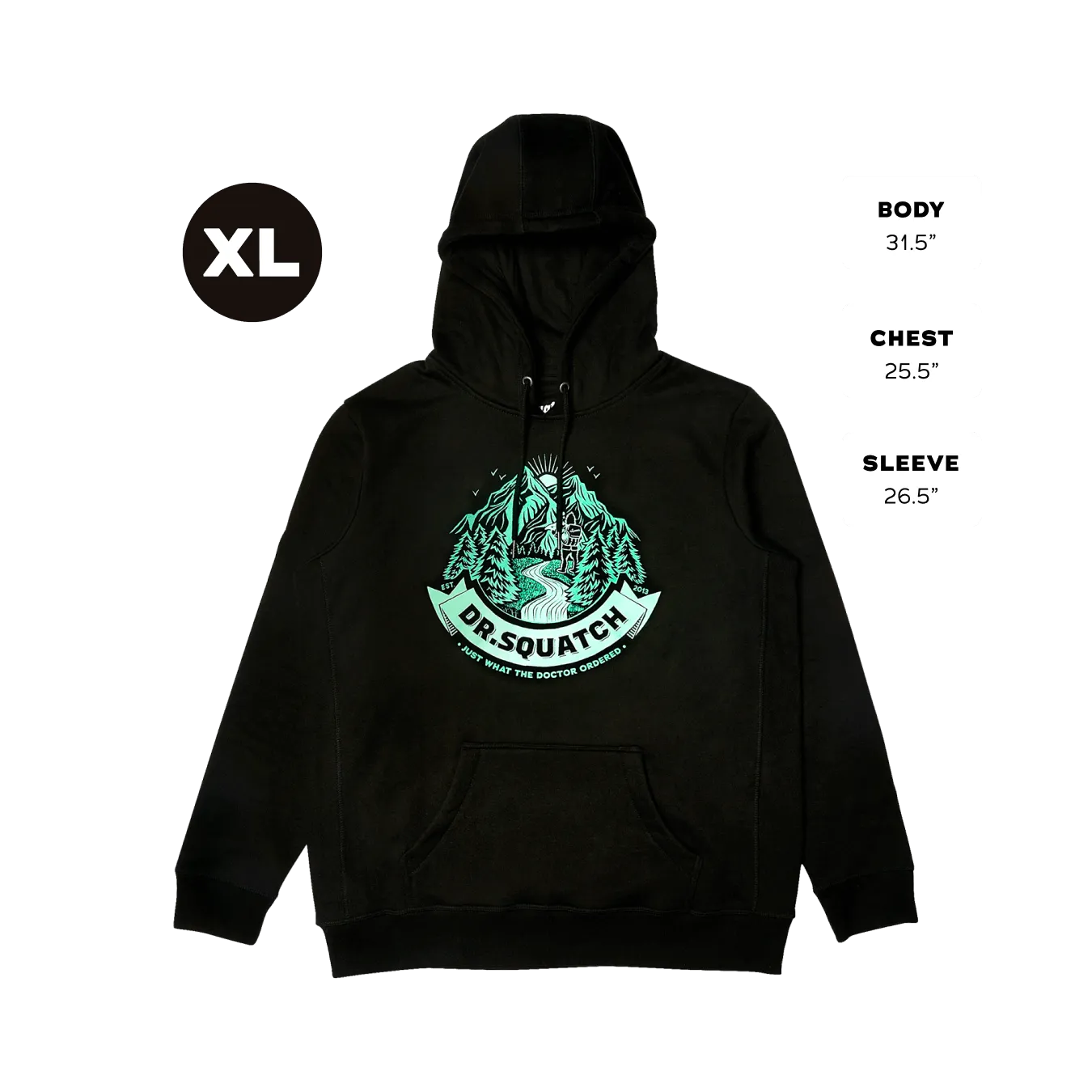Dr. Squatch Hoodie XL