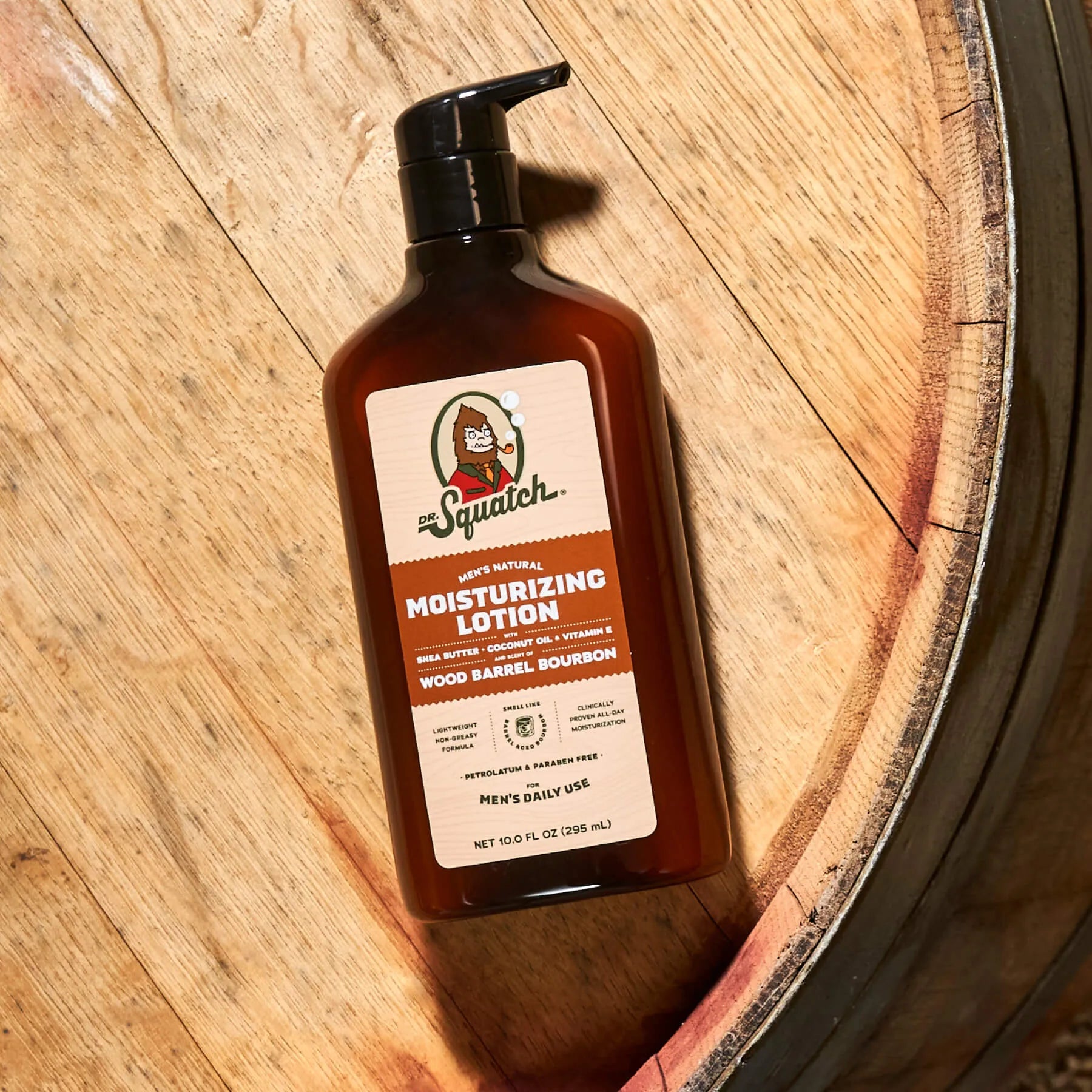 Wood Barrel Bourbon Lotion